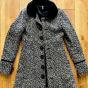 Free People pea coat size 6